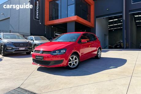 Red 2011 Volkswagen Polo Hatchback 77 Tsi Comfortline