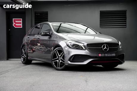 Grey 2017 Mercedes-Benz 250 Hatch SPORT 4MATIC 176 MY17