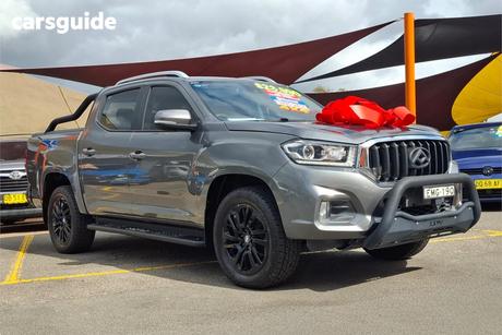 Grey 2020 LDV T60 Double Cab Utility Trailrider 2 (4X4) D20