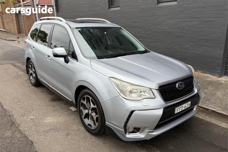 Silver 2013 Subaru Forester Wagon 2.0Xt Premium