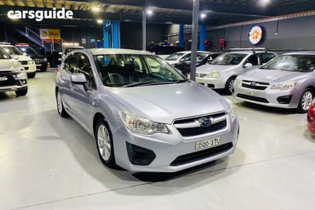 Silver 2014 Subaru Impreza Hatchback 2.0I (Awd)
