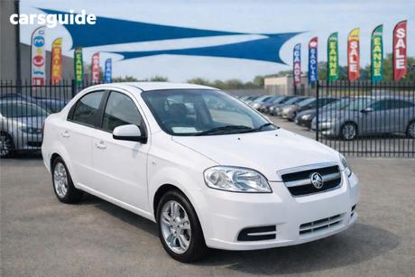 White 2011 Holden Barina Sedan