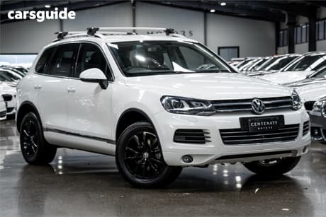White 2012 Volkswagen Touareg Wagon 150 Tdi