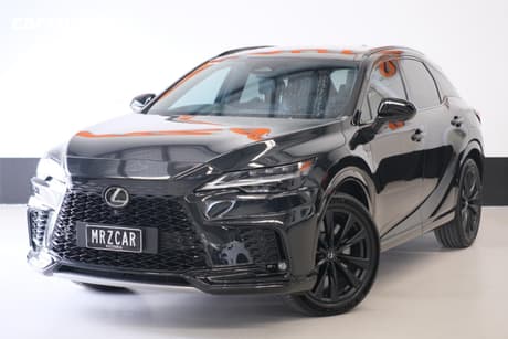 Black 2024 Lexus RX500H Wagon F Sport Performance Hybrid