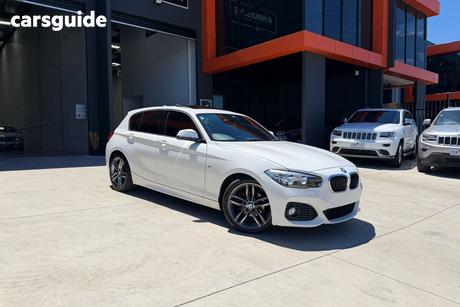 White 2015 BMW 118I Hatchback