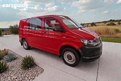 Red 2019 Volkswagen Transporter Van Tdi 340 Swb Mid