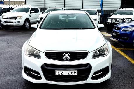 White 2015 Holden Commodore Sedan Sv6