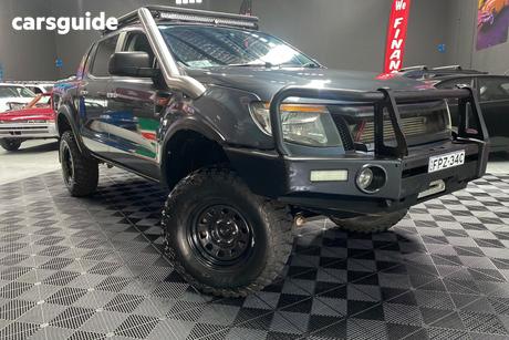 Grey 2015 Ford Ranger Dual Cab Utility Xls (4X4)