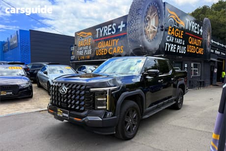 Black 2025 LDV Terron 9 Double Cab Pick Up Origin