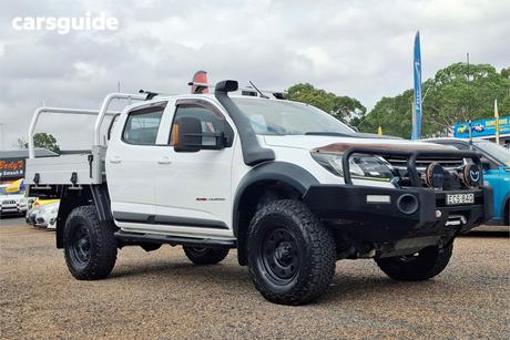 White 2019 Holden Colorado Crew Cab Chassis Ls (4X4) (5Yr)