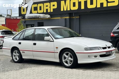 White 1995 Holden Commodore Sedan Ss