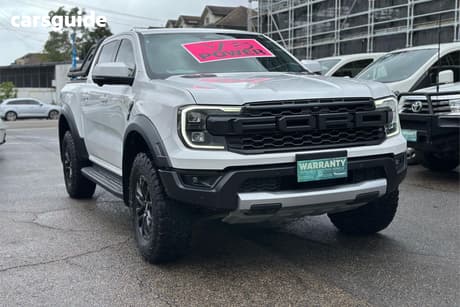 White 2023 Ford Ranger Double Cab Pick Up Raptor 3.0 (4X4)