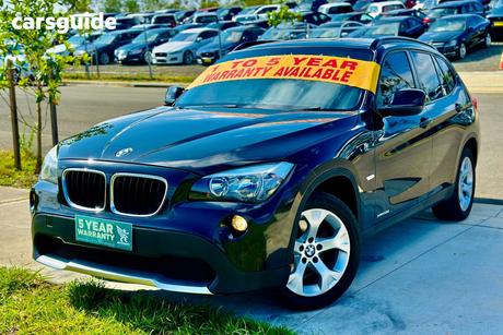 Black 2012 BMW X1 Wagon Sdrive 20D