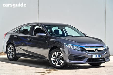Grey 2016 Honda Civic Sedan Vti