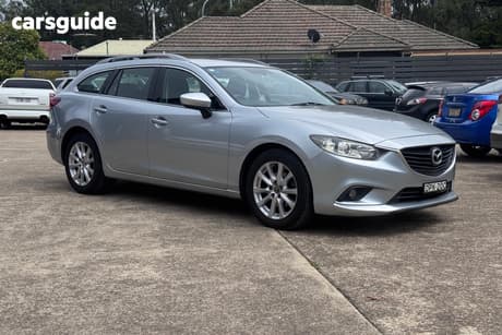 Silver 2015 Mazda 6 Sedan Sport
