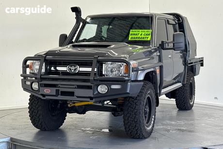 Grey 2022 Toyota Landcruiser Double Cab Chassis Lc79 Gxl