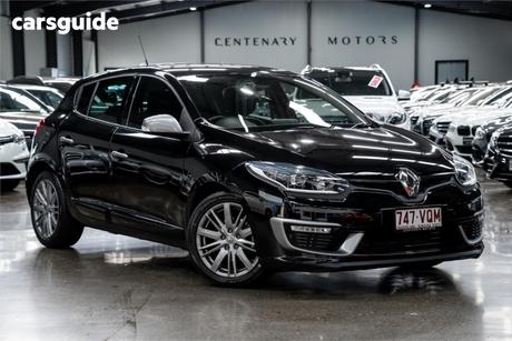 Black 2015 Renault Megane Hatchback Gt-Line