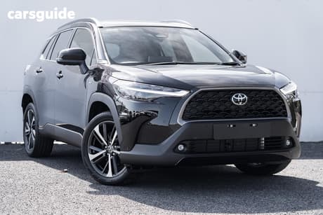 Black 2025 Toyota Corolla Cross Wagon Atmos 2Wd Hybrid