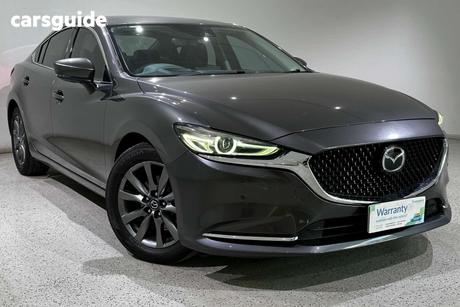 Grey 2018 Mazda 6 Sedan Touring
