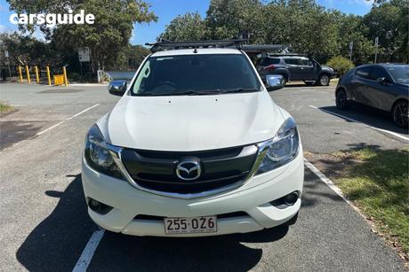 White 2016 Mazda BT-50 Dual Cab Utility Gt (4X4)
