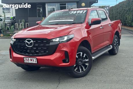 Red 2024 Mazda BT-50 Dual Cab Pick-up Xtr (4X4)