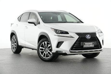 White 2017 Lexus NX300H Wagon Luxury Hybrid (Fwd)