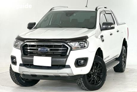 White 2022 Ford Ranger Double Cab Pick Up Wildtrak 3.2 (4X4)