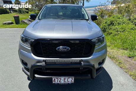 Silver 2022 Ford Ranger Double Cab Pick Up Fx4 3.2 (4X4)