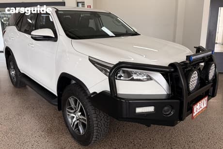 White 2022 Toyota Fortuner Wagon Gx Nav