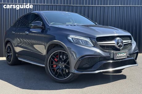Grey 2015 Mercedes-Benz GLE63 Coupe S 4Matic