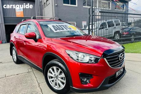 Red 2015 Mazda CX-5 Wagon Maxx Sport (4X4)