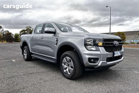 Silver 2025 Ford Ranger Double Cab Pick Up Phev Xlt (4X4)