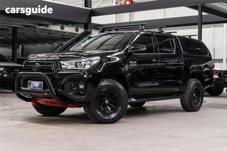 Black 2019 Toyota Hilux Double Cab Pick Up Sr5 (4X4)