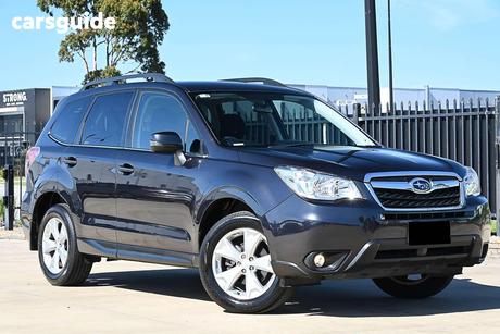 Blue 2015 Subaru Forester Wagon 2.5I-L