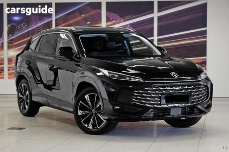 Black 2025 MG HS Wagon Essence