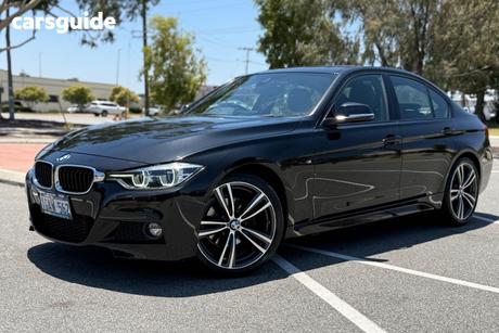 Black 2016 BMW 318I Sedan Sport Line