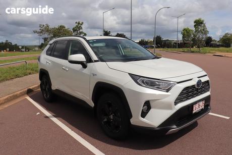 White 2020 Toyota RAV4 Wagon Cruiser Awd Hybrid