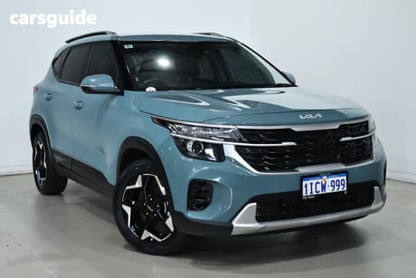 Blue 2024 Kia Seltos Wagon Sport+ (Awd)