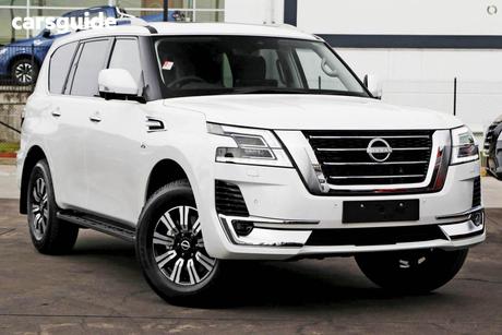 White 2026 Nissan Patrol Wagon Ti (4X4)