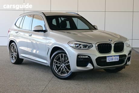 Silver 2019 BMW X3 Wagon Sdrive20I