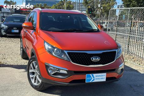 Orange 2015 Kia Sportage Wagon Si Premium (Fwd)