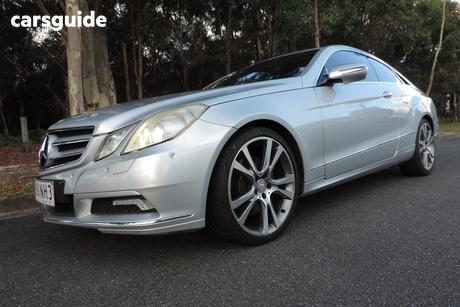 Silver 2009 Mercedes-Benz E350 Coupe Avantgarde