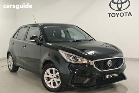 Black 2020 MG MG3 Hatchback Core S Limited Edition