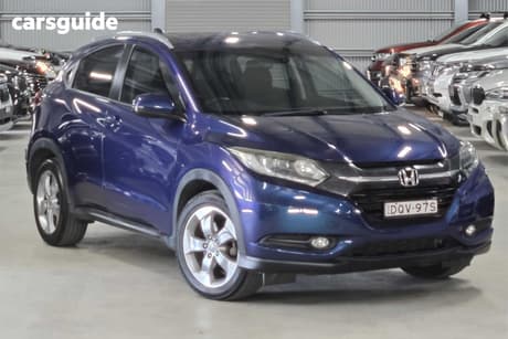 Blue 2017 Honda HR-V Wagon Vti-S