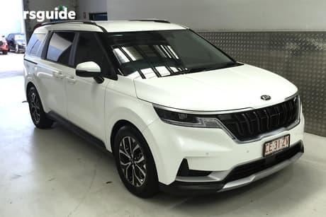 White 2021 Kia Carnival Wagon Si