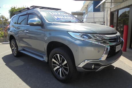 Silver 2018 Mitsubishi Pajero Sport Wagon Exceed (4X4) 7 Seat
