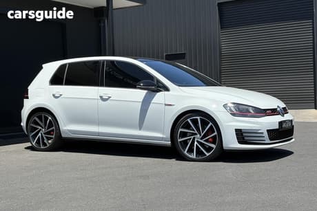 White 2016 Volkswagen Golf Hatchback Gti Performance
