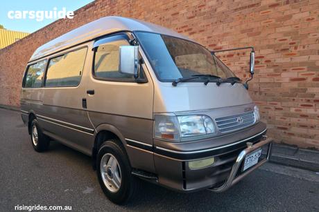 Beige 1996 Toyota HiAce Commercial SLWB 4WD DIESEL