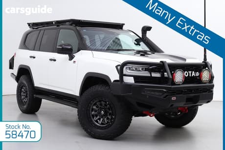 White 2022 Toyota Landcruiser Wagon Lc300 Gr-S (4X4)