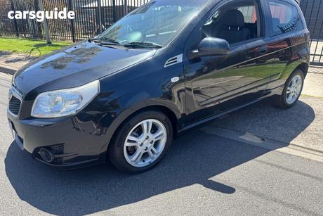 Black 2010 Holden Barina Hatchback
